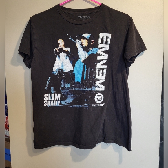 Eminem Slim Shady Detroit Tee, Size Medium - Picture 2 of 5